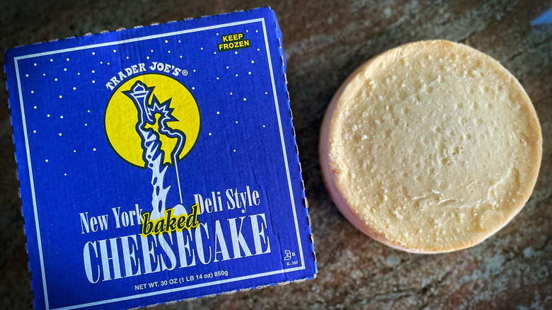 Trader Joe's frozen cheesecake