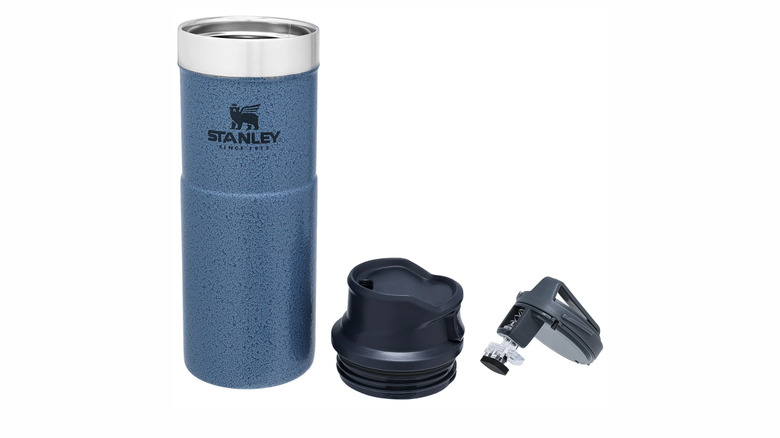 Stanley Trigger action travel mug in blue