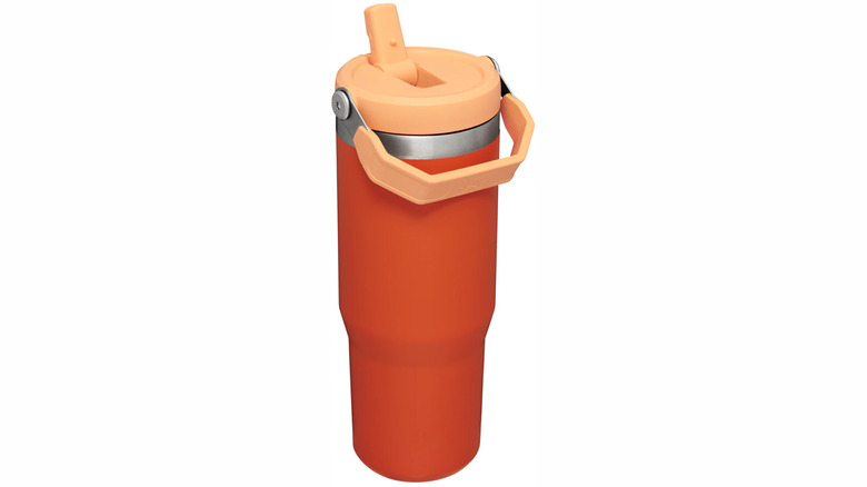 Stanley IceFlow Flip Straw Tumbler in orange