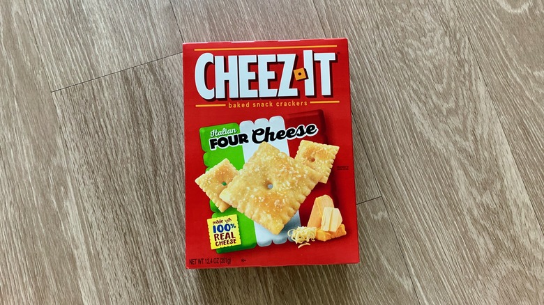 Italian Four Cheese Cheez-It box