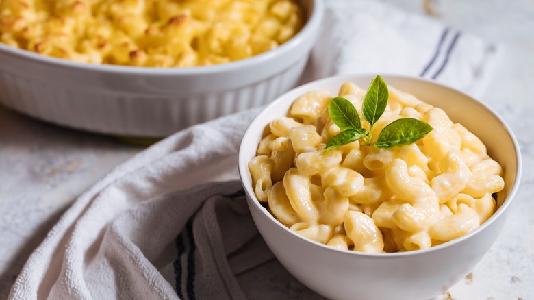 Macaroni and cheese bowl