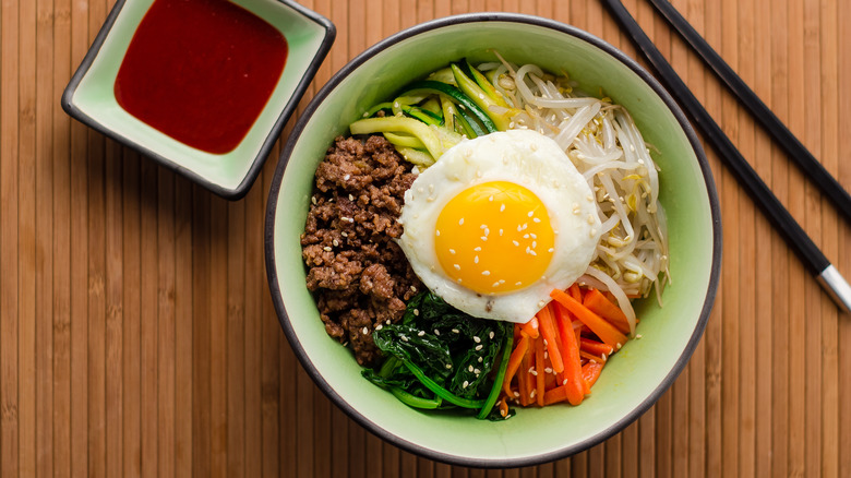 Rice bowl with egg