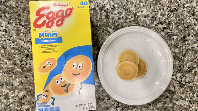 eggo mini frozen pancakes