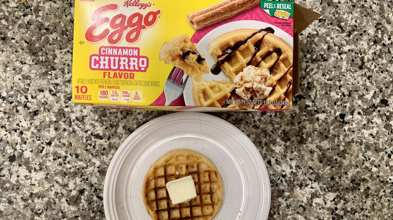 Eggo Cinnamon churro frozen waffle