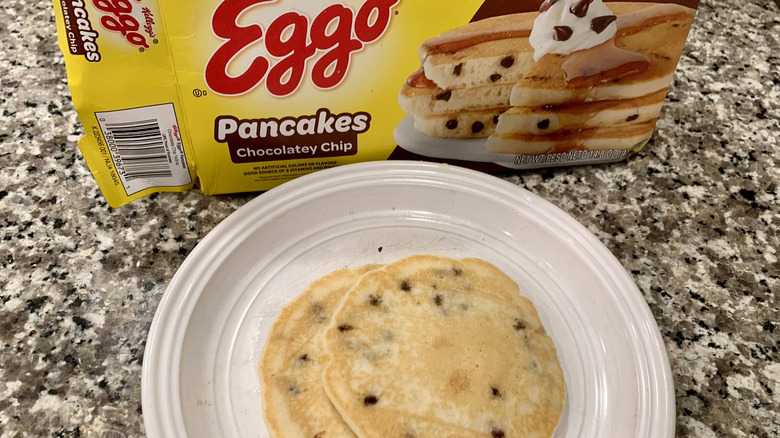 Eggo frozen chocolate chip pancakes