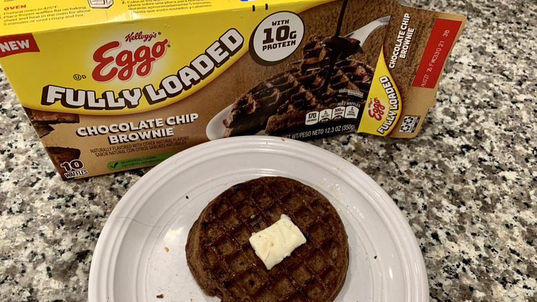 Eggo Chocolate Protein Waffles