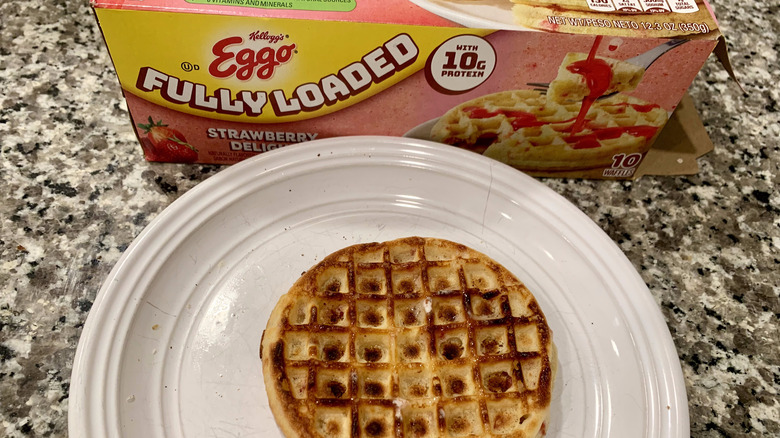 eggo strawberry protein waffles