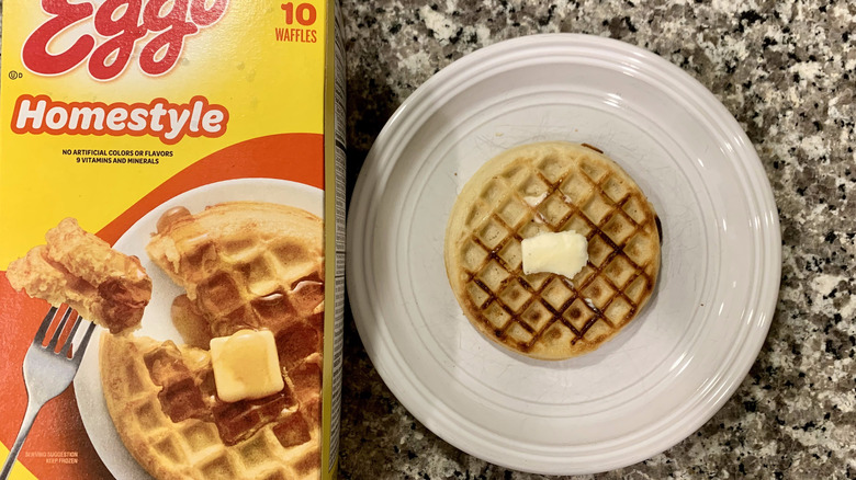 eggo frozen homestyle waffles