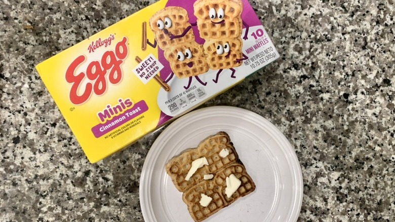 eggo cinnamon toast minis