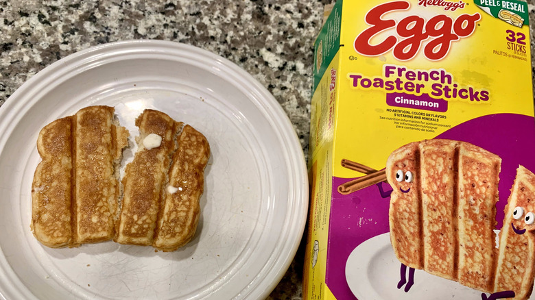 Eggo cinnamon french toast sticks