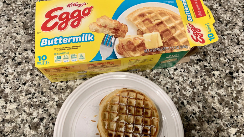 eggo buttermilk frozen waffles