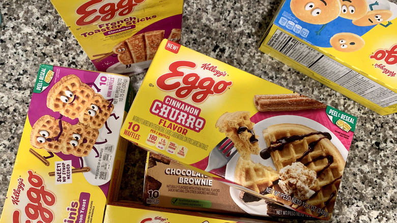 eggo frozen breaktast items