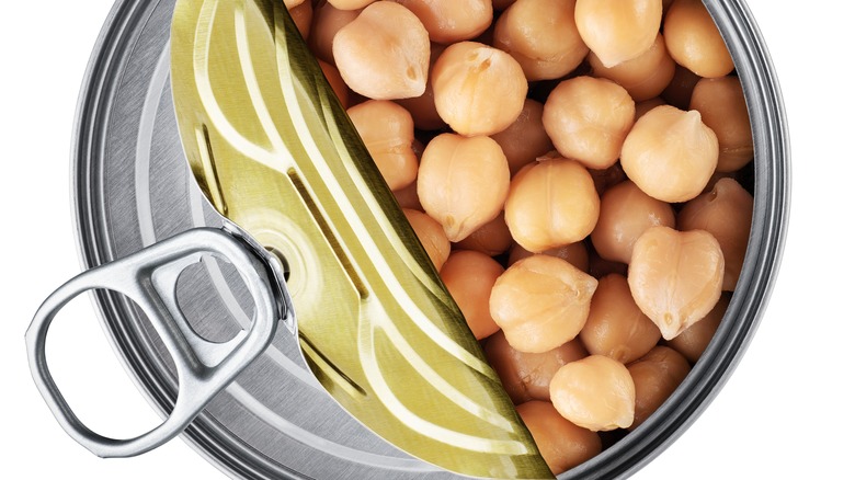 Canned chickpeas