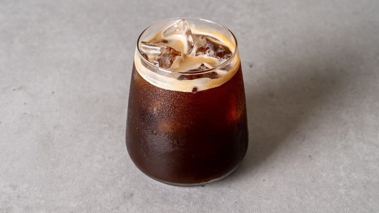 iced Americano drink