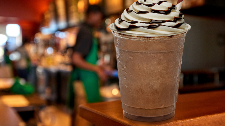 one Frappuccino drink