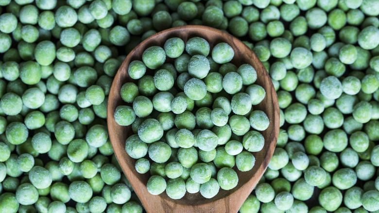 Frozen green peas