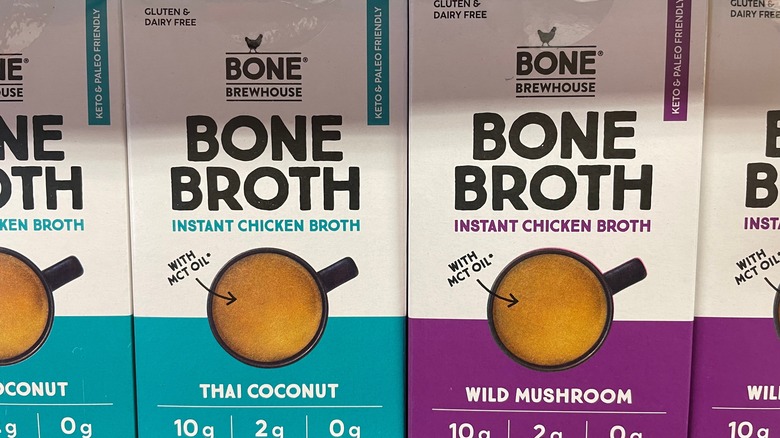 Bone broth in stores