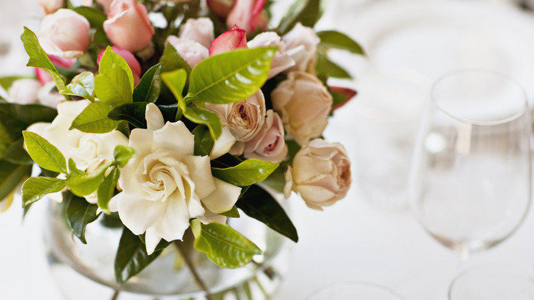 Flowers in a vase