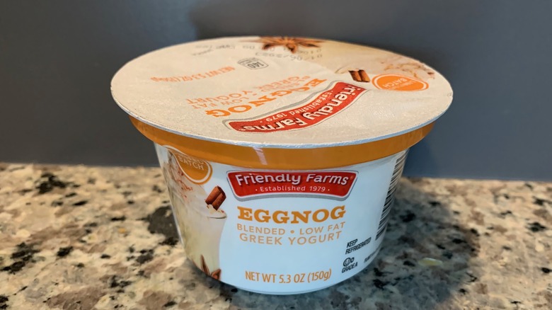Friendly Farms Eggnog Greek Yogurt