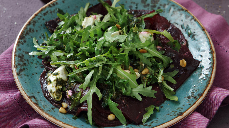 Roasted beet salad