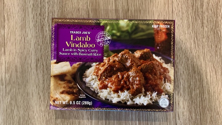 Lamb Vindaloo dinner