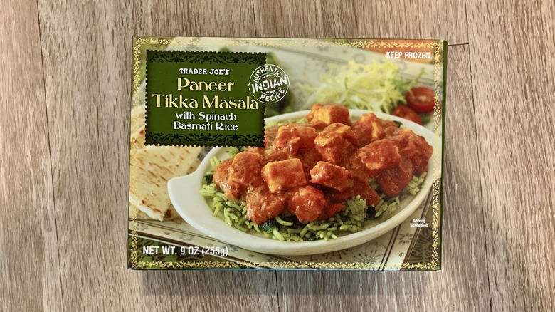 Paneer Tikka Masala With Spinach Rice