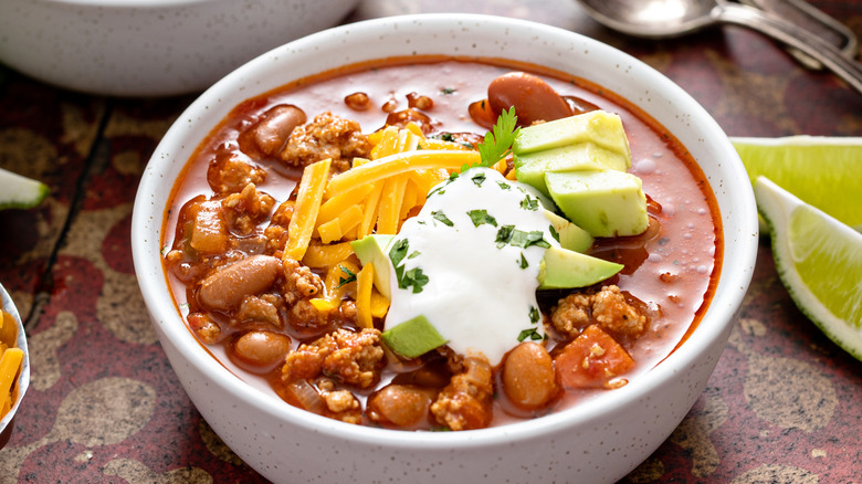 Bowl of chili