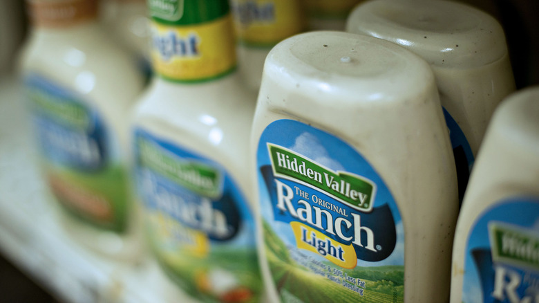 Hidden Valley ranch dressing bottles