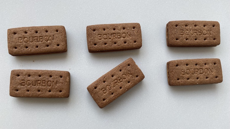 Bourbon chocolate biscuits grid