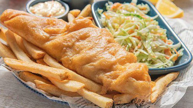 Red Lobster fish and chips