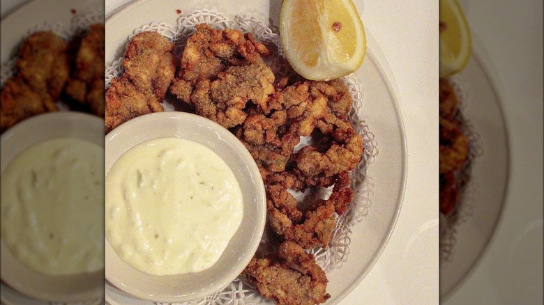 fried oysters