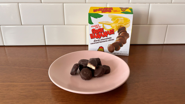 Trader Joe's frozen chocolate bananas