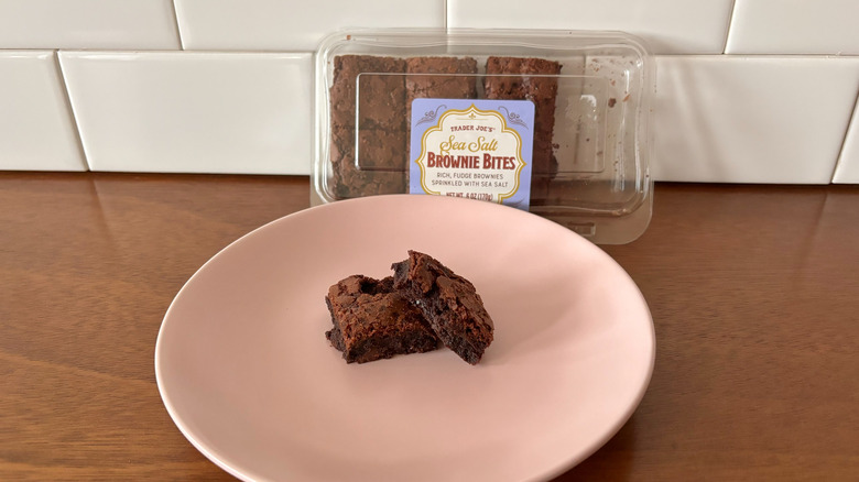 Trader Joe's brownie bites