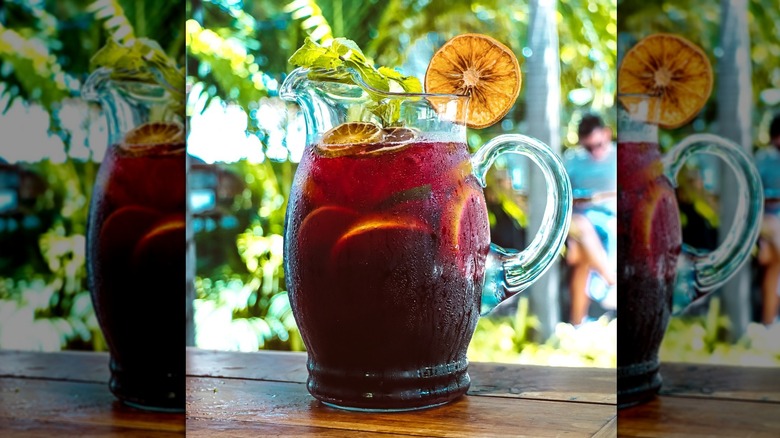 Pitcher of tinto de verano