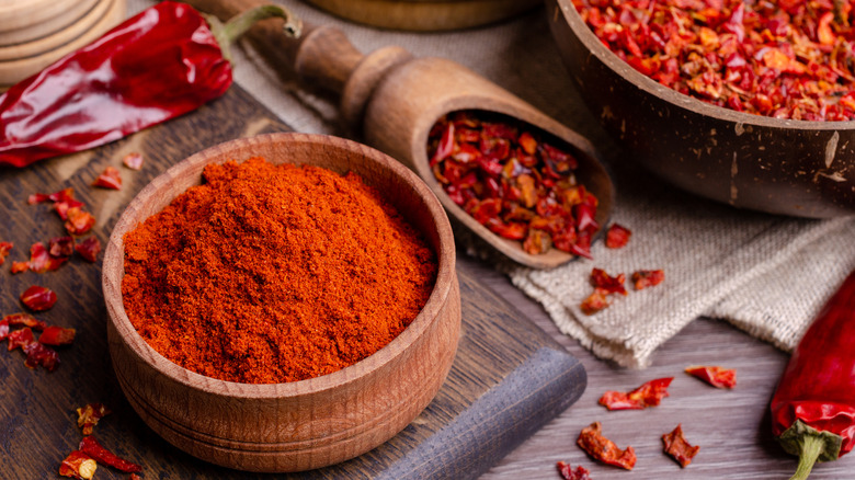 dried chili powder