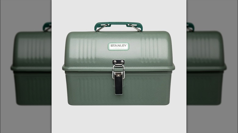 green Stanley lunch box