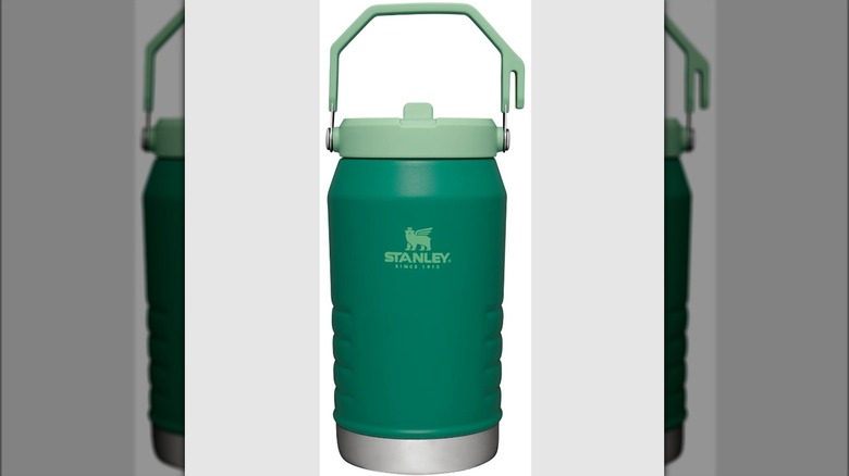 green Stanley IceFlow jug