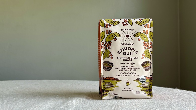 Organic Ethiopia Guji Coffee bag