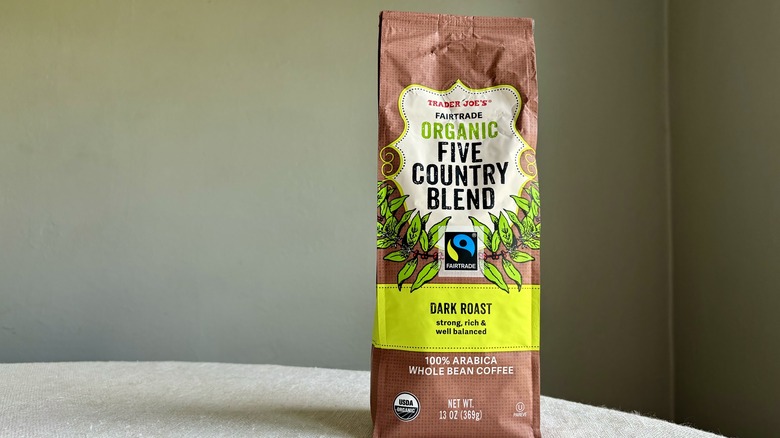 Fair Trade Organic Five Country Blend coffee