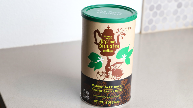 Tin of Organic Sumatra Coffee