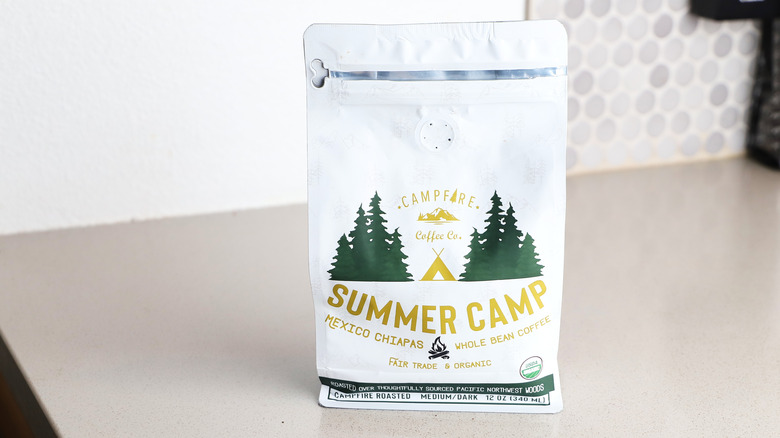 Bag of Summer Camp coffee 