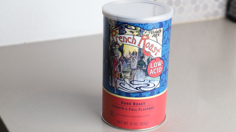 Tin of French Roast beans