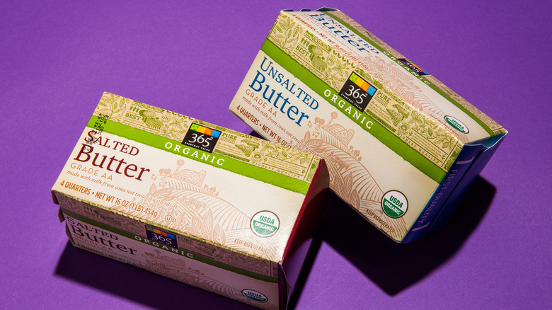 Whole Foods organic butter