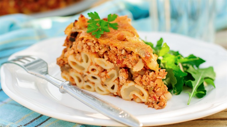 Macaroni cake