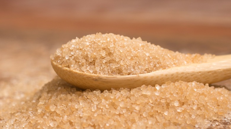 Spoonful of demerara sugar