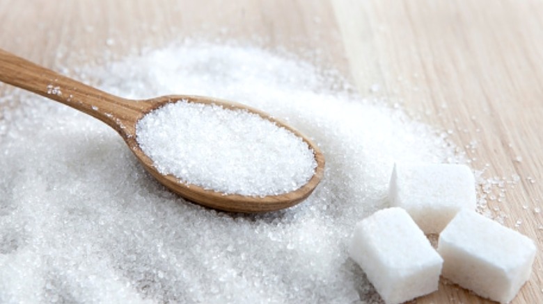 Spoonful of white sugar