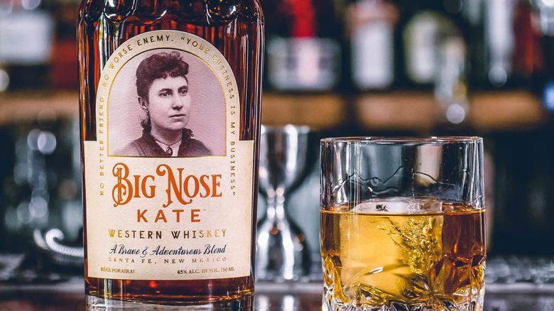 Bottle of Big Nose Kate whiskey