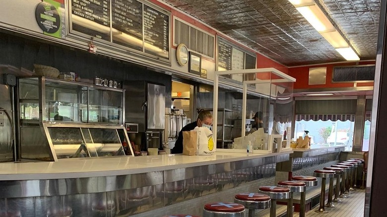 Angelo's Glassboro Diner interior