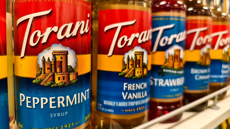 Torani coffee syrups