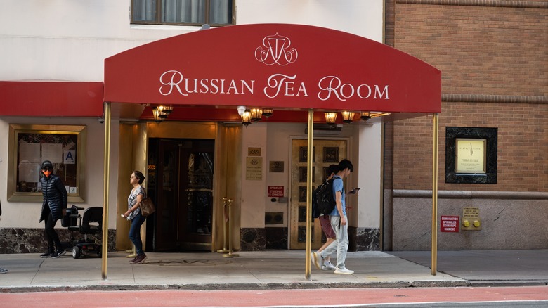 Russian Tea Room frontage